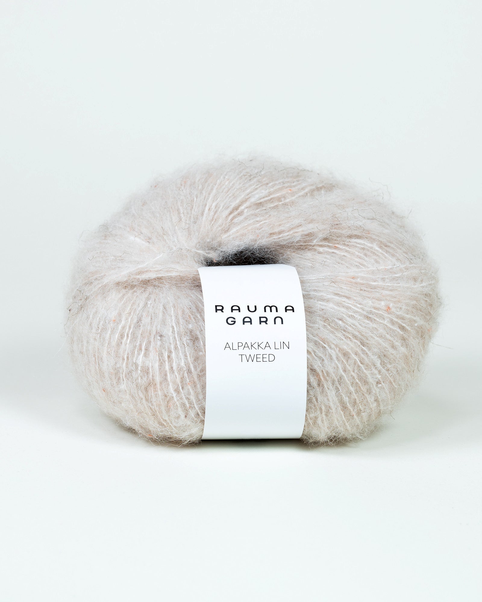 Alpakka Lin - Tweed lys beige (11466)