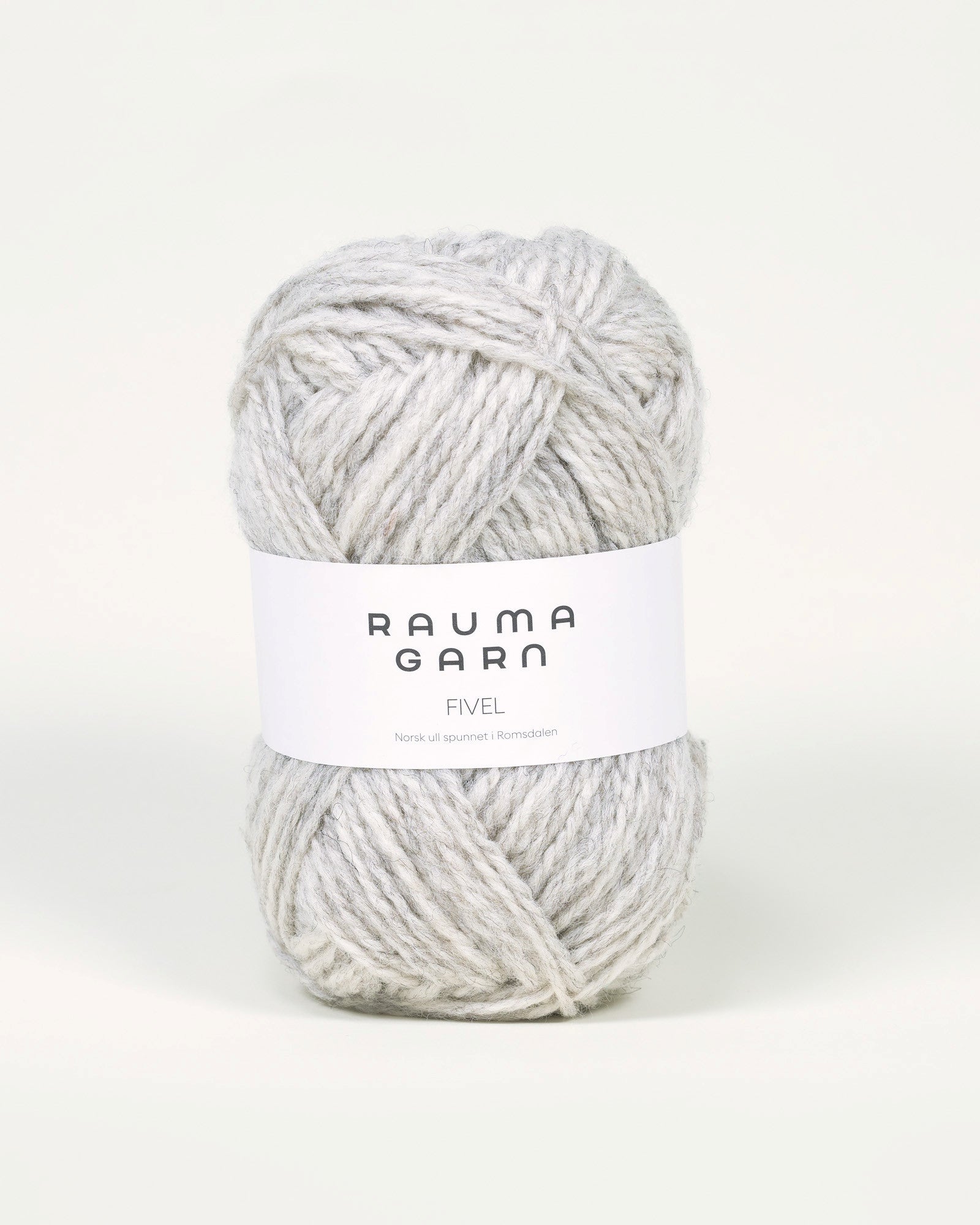 Fivel - Lys grå naturmeleret (300)