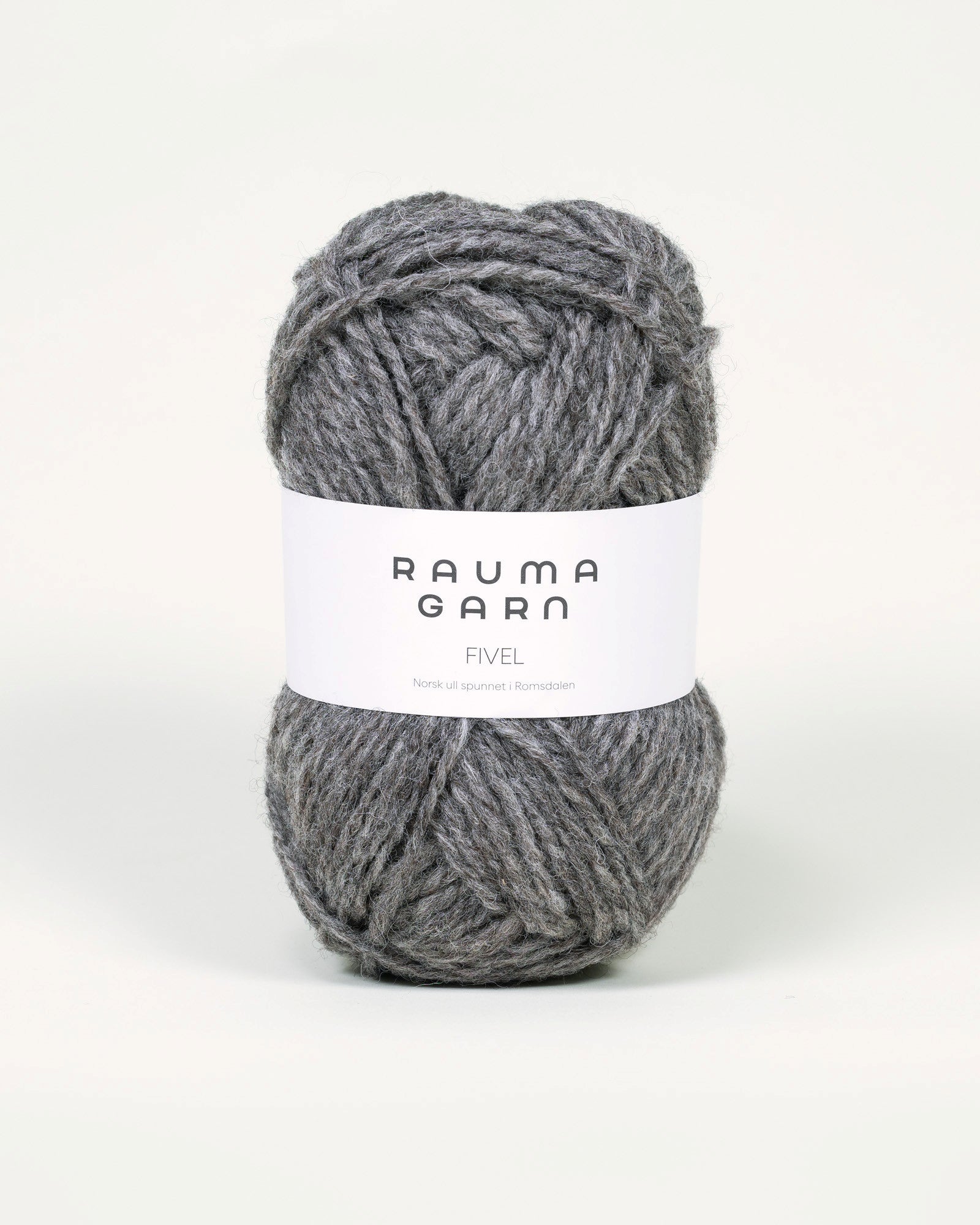 Fivel - Mørk grå naturmeleret (400)