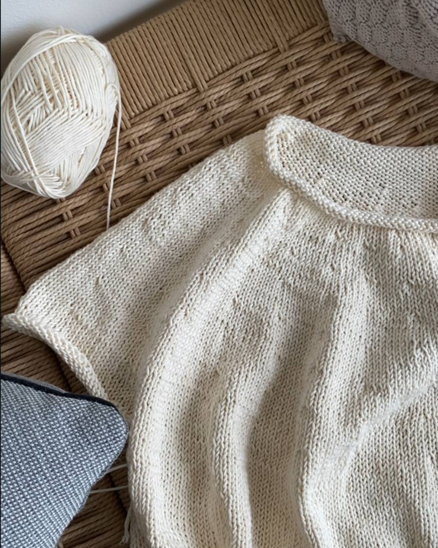 Plain Yoke Tee 20 - Garnkit