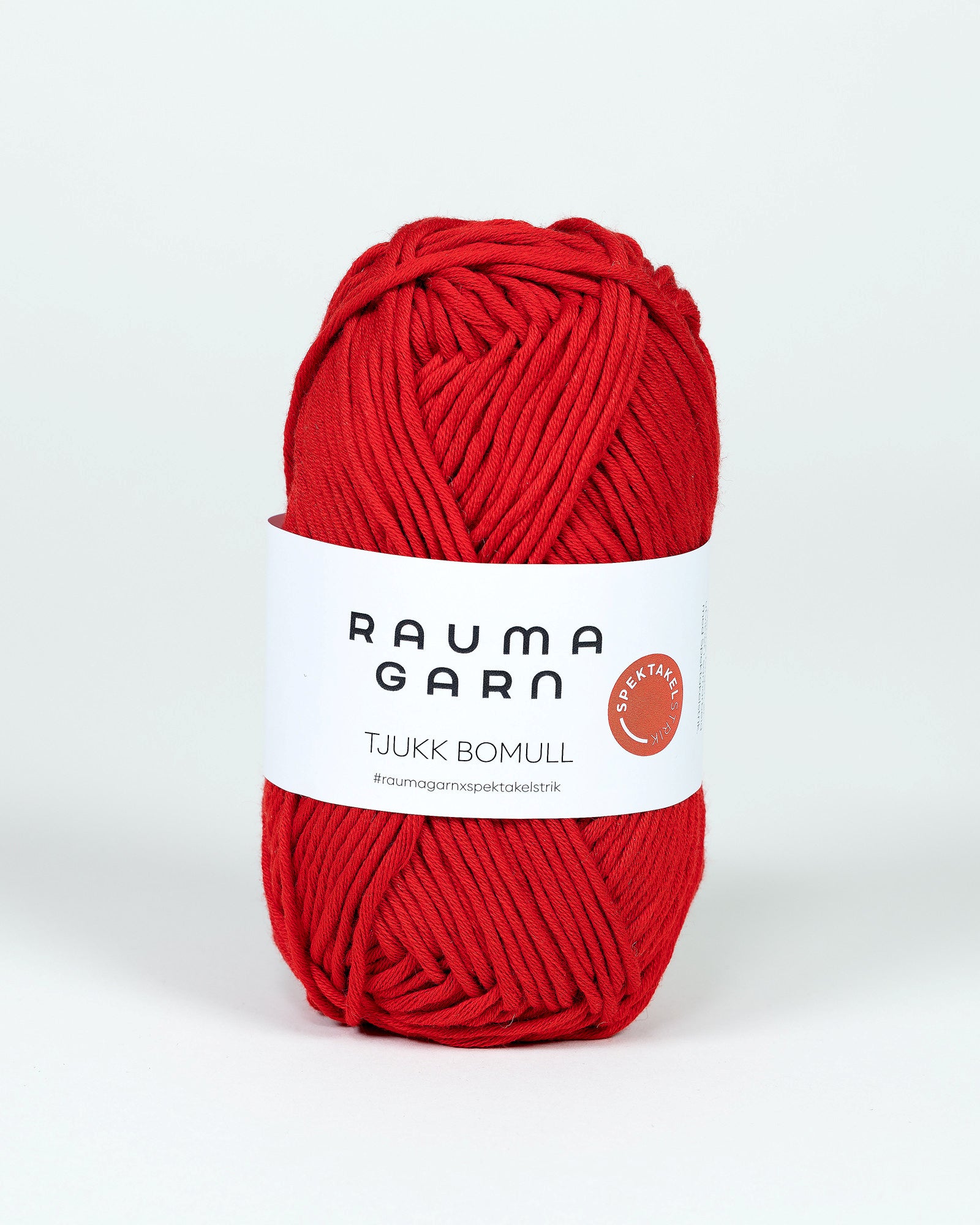 Tjukk Bomull - Rød (314)