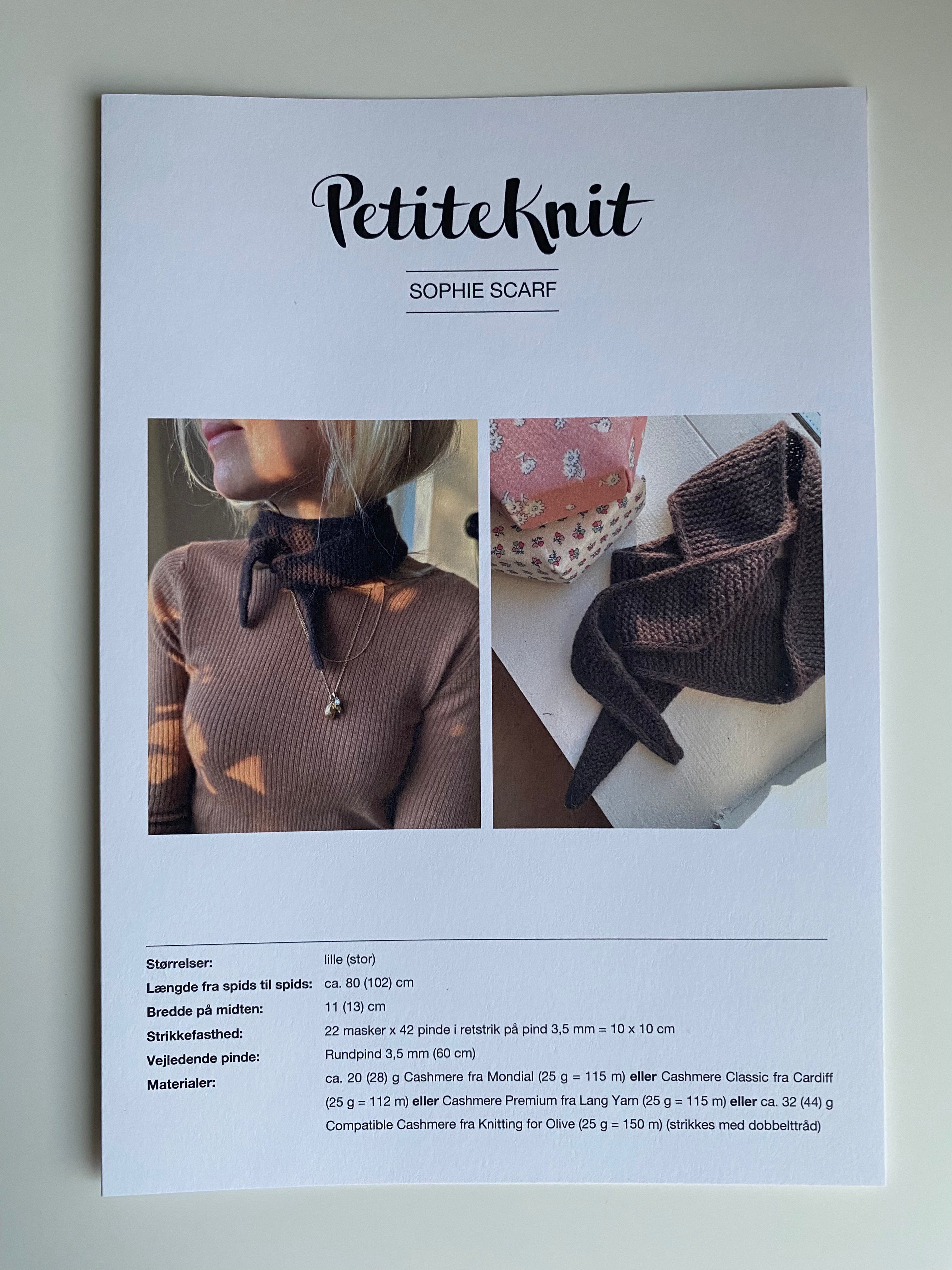 Opskrift: Sophie Scarf